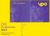 Better value CPD Courses from YPO