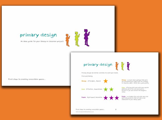 New brochure for school library design beginners