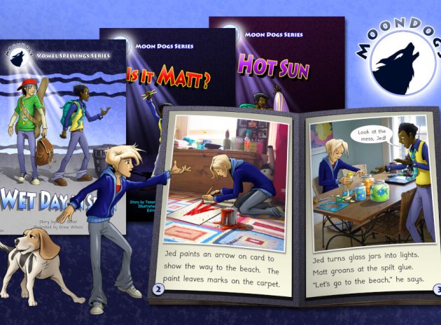 Moon Dog series from Phonic Books