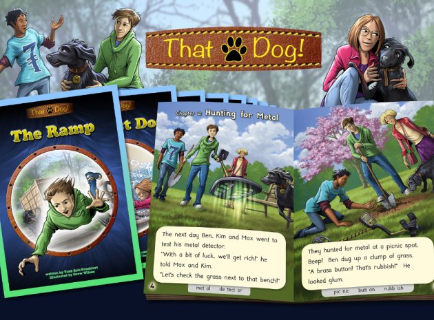 Phonic Books – That Dog! for Catch-up Readers Across the School