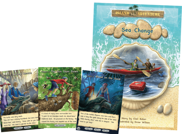 Island Adventure Series from Phonic Books