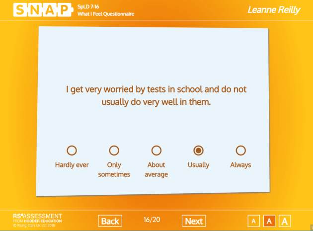 SNAP – A Bestselling SEN Profiling Tool from RS Assessment from Hodder Education