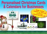 Personalised Christmas Cards & Calendars for Businesses from Festive Collection