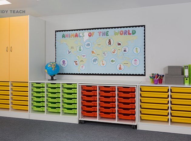 Durable, Unique and Safe Classroom Storage Units