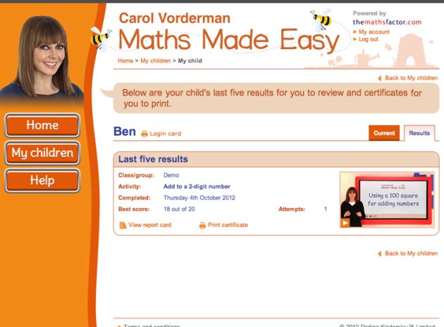 Maths Made Easy online