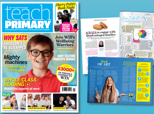 Download your free digital copy of the brand new January issue of Teach Primary now